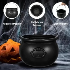 4E's Novelty 7.5" Halloween Plastic Cauldron, Durable Black Cauldron For Party Supplies, Large Halloween Candy Bowl, Perfect Halloween Decor 16 4E's Novelty 7.5" Halloween Plastic Cauldron, Durable Black Cauldron For Party Supplies, Large Halloween Candy Bowl, Perfect Halloween Decor -Target GUEST 8f8f71a2 56e7 4cfd b8be 15d6593f7d4b