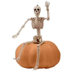 Joyfy 1/2/5/10 PCS 16" Posable Skeleton Halloween Decorative Props For Indoor/Outdoor Halloween Decorations Graveyard Haunted House Spooky Scene Party -Target GUEST 8faf8047 32ad 4c98 be0f 1a498e6efe49