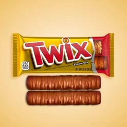 Twix Caramel Full Size Caramel Cookie Chocolate Candy Bar - 1.79oz