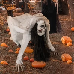 Costway Lighted And Animated Halloween Decoration Animatronic Crawling Woman W/ LED Eyes Indoor Outdoor Halloween Ghost -Target GUEST 9121db14 7491 4b8c ad7c 004bdb7ca58c