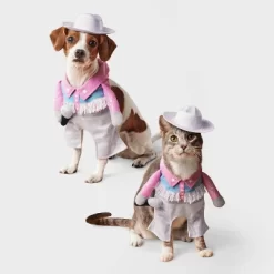 Glam Cowboy Dog And Cat Frontal Costume - Boots & Barkley™ Light Pink -Target GUEST 913fabc7 f5a1 43c7 8659 1378b3a95c1e