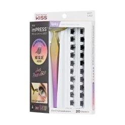 KISS Products ImPRESS Press-On Self Adhesive Eyelashes - Spiky - 20 -Target GUEST 93d83086 f7c4 4452 ad09 aa8e142d9396