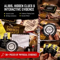 Hunt A Killer Game Night Gone Wrong Board Game -Target GUEST 943d7c96 43a0 4b15 b6a5 fae00bd997cf