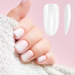 Unique Bargains Women's Oval Shape Fake Nails Clear 1 Set -Target GUEST 949544c8 21ed 4c4e b21e b0a3ab5074a1