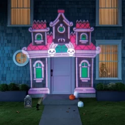 LED Haunted House Archway Halloween Novelty Light Projector - Hyde And EEK! Boutique™
