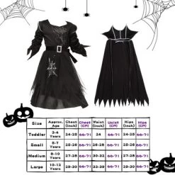 Garvee Black Witch Costume For Girls--Halloween Plush Witch Dress With Hat -Target GUEST 95336b0c 390d 4258 9055 3af85235f91c