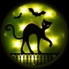 Northlight Lighted Black Cat With Bats Halloween Window Decoration - 13.75" -Target GUEST 97cd329d 63d5 44ae 8ad9 245e43135351