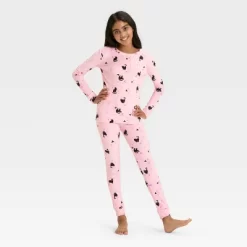 Kids' Long Sleeve Halloween Witch Cats Snuggly Soft Pajama Set - Cat & Jack™ Pink 9 Kids' Long Sleeve Halloween Witch Cats Snuggly Soft Pajama Set - Cat & Jack™ Pink -Target GUEST 9870ed1a 7689 4cc1 a94d 895423b51ad1