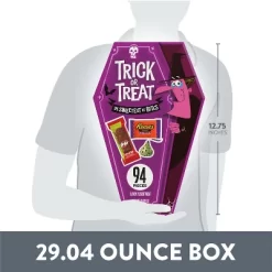 HERSHEY'S Milk Chocolate Assorted Trick Or Treat Halloween Candy Coffin Gift Box - 29.04oz/94pc -Target GUEST 99000960 66e7 4577 877b e794cddd87b1