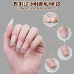 YEVYO Round Matte Nail Tips Full Cover On Fake Nails - 500 PCS 11 YEVYO Round Matte Nail Tips Full Cover On Fake Nails - 500 PCS -Target GUEST 99310d4c a117 4c57 91ad 7ecf1df7488e