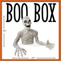 BOO BOX 36" Groundbreaking Mummy - Scary Outdoor Halloween Decorations For Porch Or Yard -Target GUEST 9a7c8d37 1105 4279 bf8f 8f0f3e55b93e