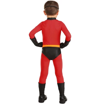 HalloweenCostumes.com Todler Boy The Incredibles Deluxe Dash Halloween Costume 7 HalloweenCostumes.com Todler Boy The Incredibles Deluxe Dash Halloween Costume - Image 5