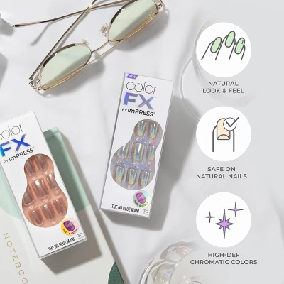 KISS Products ImPRESS Color FX Fake Nails - Last Call - 33ct 7 KISS Products ImPRESS Color FX Fake Nails - Last Call - 33ct - Image 5