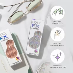 KISS Products ColorFX By ImPRESS Press-On Fake Nails - Short Squoval - Satellite - 30ct -Target GUEST 9f4b6a4c c551 4640 a8f8 6bbddd185768 2