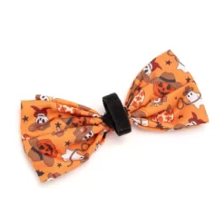 The Worthy Dog Howdyween Bow Tie - Adjustable Pet Collar Accessory