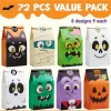 Joyfy Halloween Party Favors 72PCS Halloween Trick Or Treat Candy Bag Pastries Goodie Paper Bags With Stickers For Kids Exchange Supplies 6 Styles -Target GUEST a035d998 aa5b 45bf 8e01 a30699bb2070