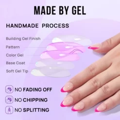 BTArtbox Press-On Nails - Neon Berry - S Almond - 32ct -Target GUEST a298a8c1 9df5 4f12 b811 58562d836ae7