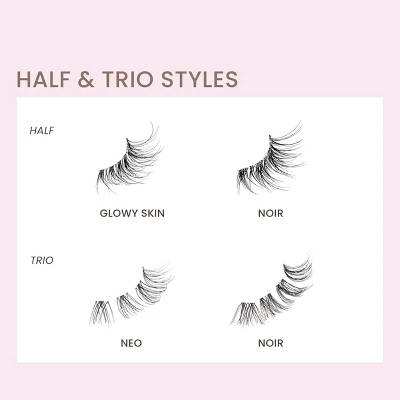 KISS Products The New Natural False Eyelashes With Lash Glue Half Strip 6 KISS Products The New Natural False Eyelashes With Lash Glue Half Strip - Image 4