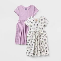 Girls' Adaptive 2pk Short Sleeve Halloween Dress - Cat & Jack™ Cream/Lavender 9 Girls' Adaptive 2pk Short Sleeve Halloween Dress - Cat & Jack™ Cream/Lavender -Target GUEST abf7dbd4 b086 4bc6 b65f a70acac351a0