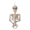 Morris Costumes 18 1/4" Skeleton Holding A Candle Wall Sconce Halloween Decoration