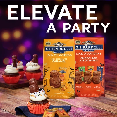 Ghirardelli Jack O' Lanterns Halloween Assortment Bag Candy - 4.1oz 7 Ghirardelli Jack O' Lanterns Halloween Assortment Bag Candy - 4.1oz - Image 5