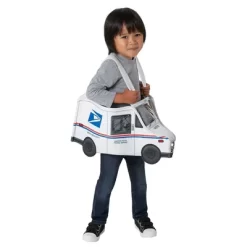 Rubies United States Postal Service Toddler Truck Light Up Halloween Costume Bodysuit One Size Fits Most 4-5T -Target GUEST ad504426 689e 4939 bb77 cb28b495203e