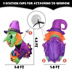 3.5FT Halloween Decorations Outside - Halloween Inflatable Decor With Build-in LED For Halloween Decoration Party Decor -Target GUEST aee384d6 5cfa 476c 8eec 24442ba9edc0