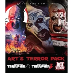 Art's Terror Pack: Terrifier 2 / Terrifier 3 / Art Attack: The Dissection Of Terrifier 3 (Blu-ray)