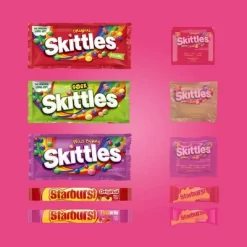 Mars Skittles & Starburst Halloween Assorted Variety Pack - 37.05oz/18ct