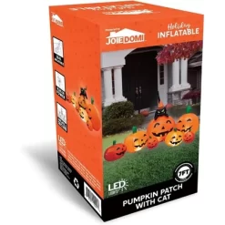 Joyfy 7 FT Long Halloween Inflatables 7 Pumpkins Patch With Witch's Cat With LED Lights For Halloween Outdoor Garden Yard Lawn Decoration -Target GUEST b5e1f500 41ff 4fb6 9460 1ce6818d461e