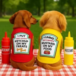 Parisian Pet 'Ketchup Licker' Halloween Dog Costume - Fun Red Outfit For Dogs & Cats -Target GUEST b60d38bc 38ac 4555 9937 1d9825ee1ba9