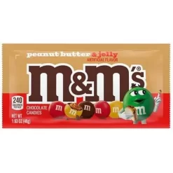 M&M's 10/15/20/25 Variety Pack Milk Chocolate, Peanut, Caramel Cold Brew, Peanut Butter & Jelly And Caramel Full Size Individually Wrapped Candy Pack -Target GUEST b6d3b090 a385 4e7d 8ef3 6c4479dd8217