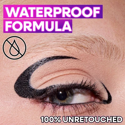 Wet N Wild Breakup Proof Wing Out Waterproof Liquid Eyeliner - Ultra Black 10 Wet N Wild Breakup Proof Wing Out Waterproof Liquid Eyeliner - Ultra Black - Image 8