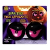 Fun World Funworld Eerie Light-Up Pumpkin Eyes Halloween Decoration | Purple