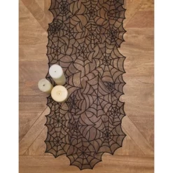 C&F Home Spider Webb Halloween Reversible Translucent Decorative Table Runner 12" X 68" -Target GUEST ba6e0d09 9779 4933 a4c6 6412b5fd39ea