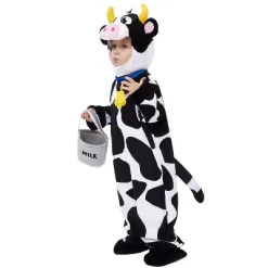 Joyfy Toddler's Halloween Costume Cow Pajamas Costume For Halloween Dress Up Party -Target GUEST ba75ffe9 627f 4ad5 bf7a 6269f275bbde