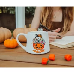 Silver Buffalo Sanrio Hello Kitty Pumpkin Candy Burglar Tapered Pottery Mug | Holds 14 Ounces 9 Silver Buffalo Sanrio Hello Kitty Pumpkin Candy Burglar Tapered Pottery Mug | Holds 14 Ounces -Target GUEST ba8257b5 c95e 4f36 a301 f7b177f78b04