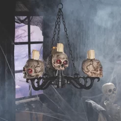 14 1/2" - 5 Ft. Light-Up 3-In-1 Skull Candelabra Plastic Halloween Decoration -Target GUEST bb1567c0 b04f 4089 b9de bad91c593f24