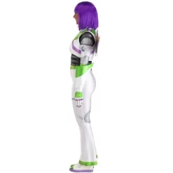 HalloweenCostumes.com X Small Disney & Pixar Women's Buzz Lightyear Halloween Costume, Purple/White/Green -Target GUEST bb6d07fe aaf9 49f7 a961 13e0a4507762