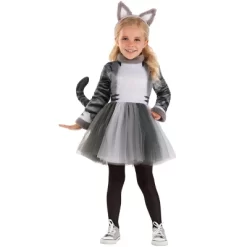 HalloweenCostumes.com Toddler Girl's Tabby Cat Halloween Costume Dress | Kid's Cat Outfit -Target GUEST be01e470 0cdf 4232 99b9 7e668914bc6b
