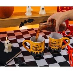 Silver Buffalo Disney Halloween Mickey And Minnie Mouse 14-Ounce Ceramic Mugs | Set Of 2 -Target GUEST be150441 9dcf 4843 9b12 f5f93b17bc5e