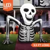 Joyfy 5.5 FT Halloween Inflatables Outdoor Decorations, Inflatable Skeleton Ground Breaker With LEDs For Halloween Party Yard Garden Lawn Decorations -Target GUEST bf0219a8 18fe 4211 adab 9b67216e3e27