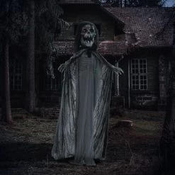 74" Life Size Outdoor Halloween Decorations Skeleton Witch, Animated Prop Animatronic Decor With Sound And Motion Activated, Light Up Eyes And Chest -Target GUEST c01b4ec9 7aa0 4f1d 9814 fcb589e16222