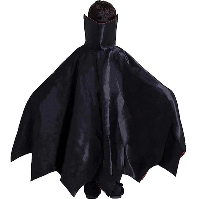 Joyfy Halloween Gothic Vampire Costume For Boys – Elegant & Spooky Role-Play Set (Cape, Vest & Bow Tie Included!) 5 Joyfy Halloween Gothic Vampire Costume For Boys – Elegant & Spooky Role-Play Set (Cape, Vest & Bow Tie Included!) - Image 3