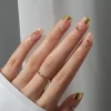 BTArtbox Press-On Nails - Gold Leaf - S Square - 32ct -Target GUEST c2f34c8b baaa 4a4e 9d15 2e992f3d52ca