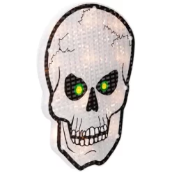 Northlight Lighted Holographic Halloween Skull Window Silhouette - 12" - Clear Lights 13 Northlight Lighted Holographic Halloween Skull Window Silhouette - 12" - Clear Lights -Target GUEST c3fe3b46 12cc 4467 ad85 fbbbb6709b3a