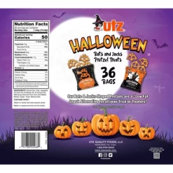 Utz Halloween Pretzel Treats - 18oz/36ct