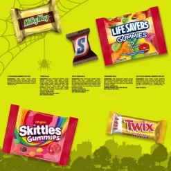 Mars - Skittles Gummies, Snickers & More Halloween Gummy Candy And Chocolate Variety Mix Bulk - 66.44oz/160ct -Target GUEST c6a66937 f353 4dd8 8cc4 99ac09c56950
