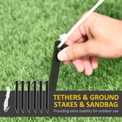 LOVSON 73''Inflatable Halloween Decorations: 5 Pumpkins Inflatable Outdoor Garden Display, Waterproof -Target GUEST c7b966d3 541e 4824 872c 2e64435df0c4