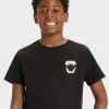 Boys' Short Sleeve Halloween "Glow In The Dark" Monster Fangs Graphic T-Shirt - Cat & Jack™ Black -Target GUEST c876d13a f178 4b07 9acb d249662e9120
